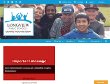 Tablet Screenshot of longviewschools.com